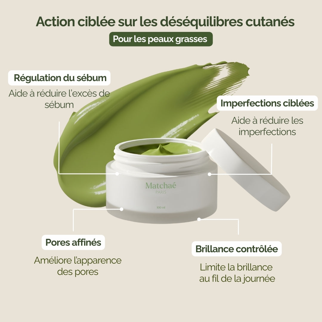Masque Antioxydant au Matcha
