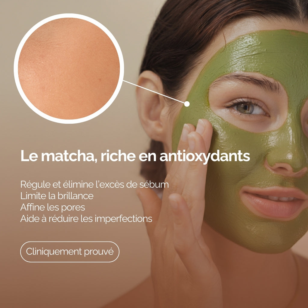 Masque Antioxydant au Matcha